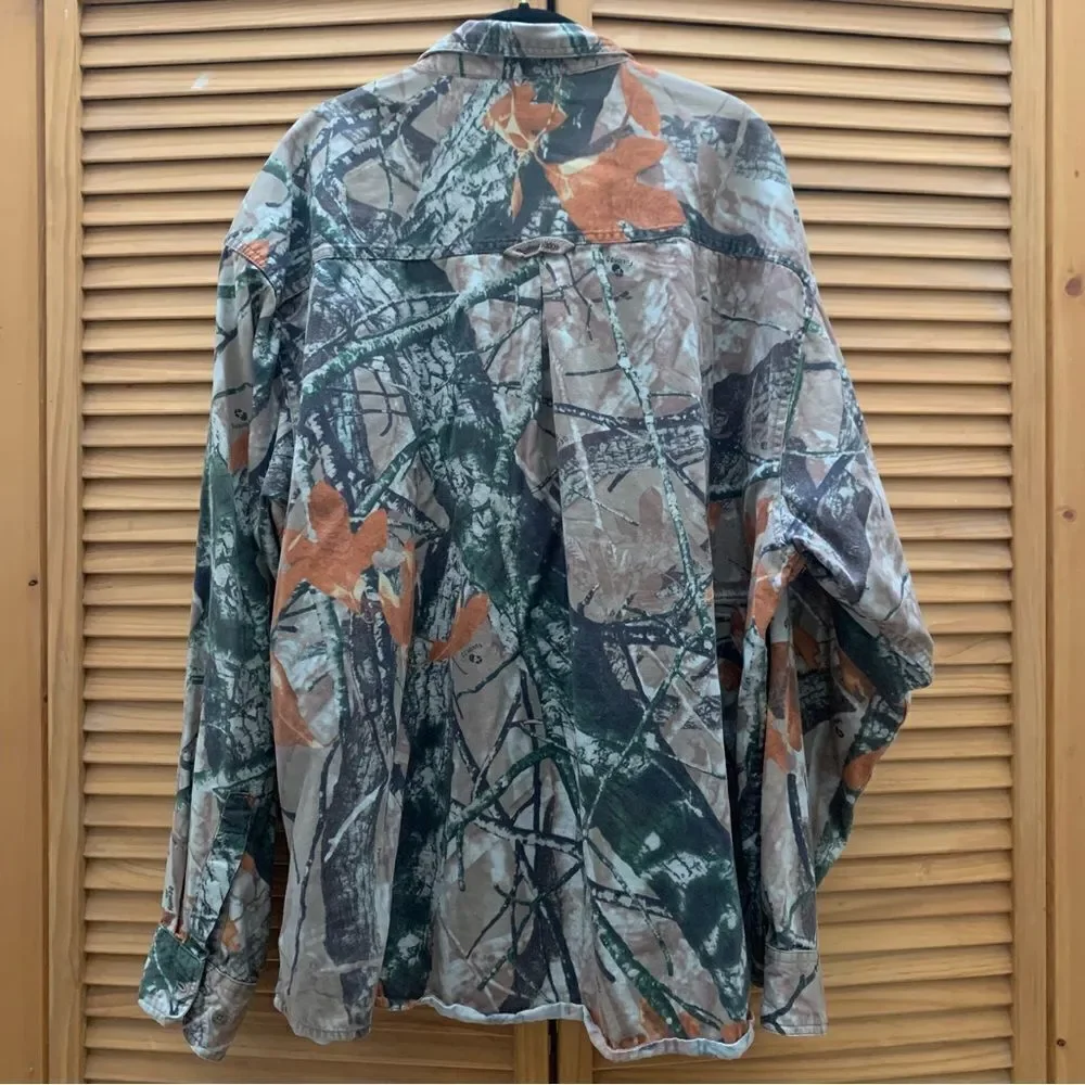 Outfitters Ridge Camo Button Up size 3XL - Picture 5 of 5